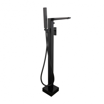 Sagittarius Ravenna Bath Shower Mixer Tap Freestanding - Matt Black