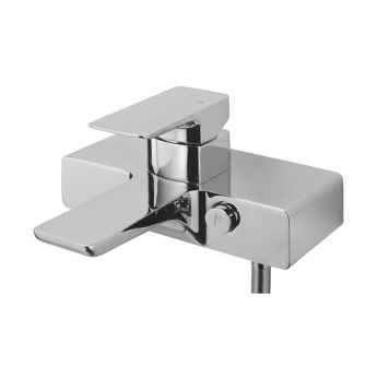 Sagittarius Ravenna Thermostatic Bath Shower Mixer Tap with Waste - Chrome | Product Image