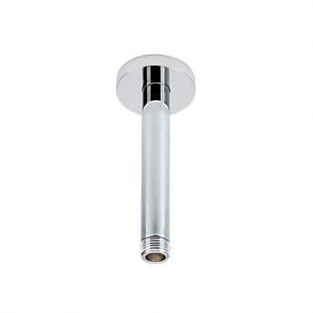 Sagittarius Round Ceiling Mounted Shower Arm 120mm Length - Chrome