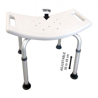 freestanding shower stool