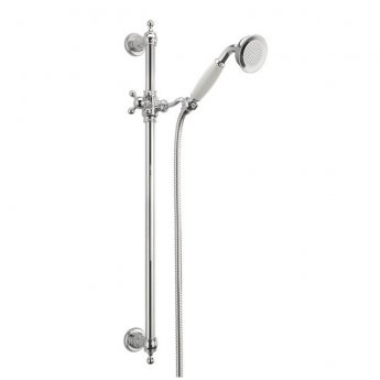 Sagittarius Victoria Shower Slide Rail and Handset Kit - Chrome