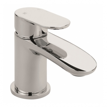 Sagittarius Tame Mini Mono Basin Mixer Tap with Sprung Waste - Chrome
