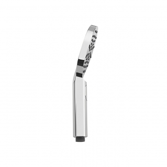 Sagittarius Viareggio 3 Mode Push Button Round Shower Handset - Chrome