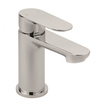 Sagittarius Zeel Monobloc Basin Mixer Tap with Sprung Waste - Chrome