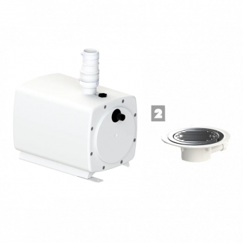 Saniflo Sanifloor+ 2 Shower Waste Pump for Vinyl Floor Wet Rooms