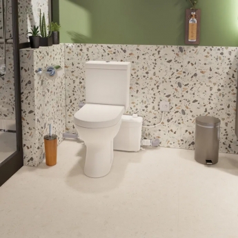 Saniflo Saniplus Small Bore Macerator Pump (for WC Basin and Shower)