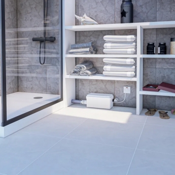 Saniflo Sanishower Flat Shower Tray Macerator Pump