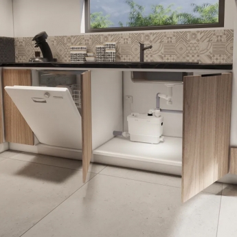 Saniflo Sanivite+ Kitchen Powerful Water Pump and 4 Inlets G62