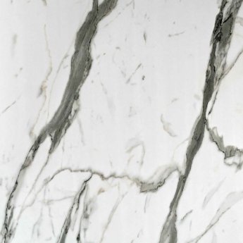 Showerwall Square Edge MDF Shower Panel 900mm Wide x 2440mm High - Bianco Carrara