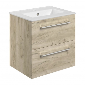 Signature Aalborg 500mm 2-Drawer Wall Hung Vanity Unit