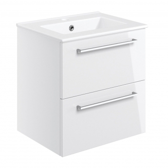 Signature Aalborg 500mm 2-Drawer Wall Hung Vanity Unit