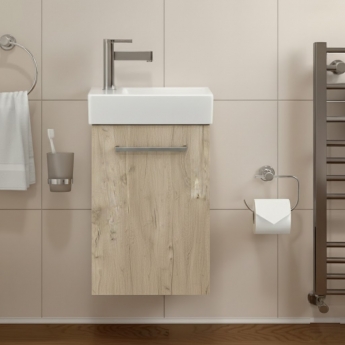 Signature Aalborg 400mm 1-Door Wall Hung Vanity Unit | Product Image