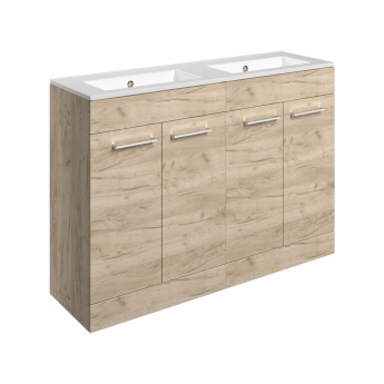 Signature Aalborg 1200mm 4-Door Floor Standing Vanity Unit with Basin