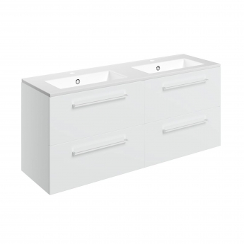 Signature Aalborg 1200mm 4-Drawer Wall Hung Vanity Unit with Basin | Product Image