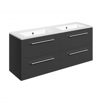 Signature Aalborg 1200mm 4-Drawer Wall Hung Vanity Unit with Basin | Product Image