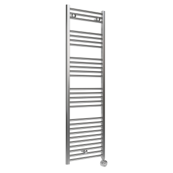 Signature Acclaim Electric Straight Heated Towel Rail 1600mm H x 500mm W - Chrome | Product Image