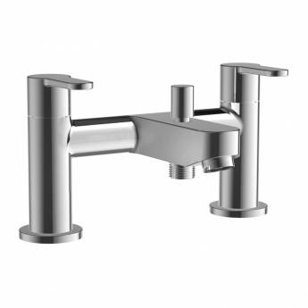 Signature Active Bath Shower Mixer Tap with Shower Kit and Bracket - Chrome