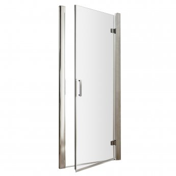 Advantage Hinged Shower Door with Handle 760mm Wide - 6mm Glass