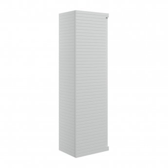 Signature Marshal Wall Hung 1-Door Tall Unit 350mm Wide - Matt Mineral Grey | Product Image