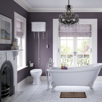 Signature Aphrodite High Level Toilet with Pull Chain Cistern - Soft Close Seat