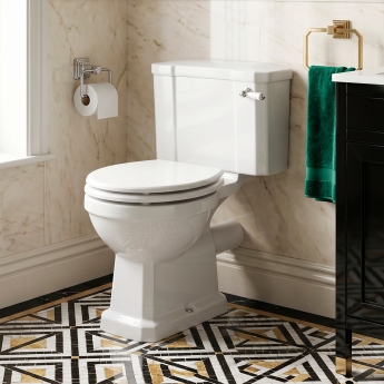 Signature Aphrodite Traditional Close Coupled Toilet (inc Soft Close Seat) | Product Image