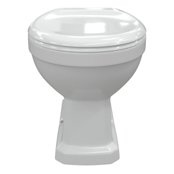 Signature Aphrodite Traditional Back to Wall Toilet (inc Soft Close Seat) | Product Image