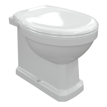 Signature Aphrodite Traditional Back to Wall Toilet (inc Soft Close Seat) | Product Image