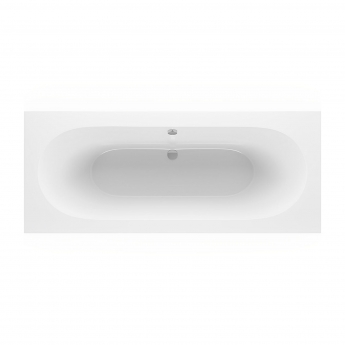 Signature Olympus Rectangular Double Ended Bath 1800mm x 800mm - 0 Tap Hole