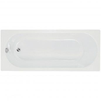 Signature Apollo Single Ended Whirlpool Bath 1700mm x 800mm - 12 Jet Air Spa System