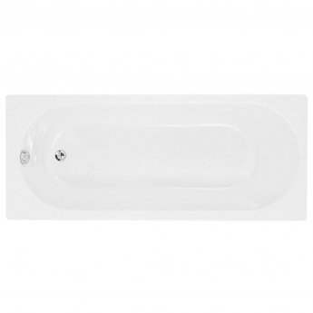 Signature Apollo Supercast Single Ended Whirlpool Bath 1700mm x 700mm - 6 Jet System