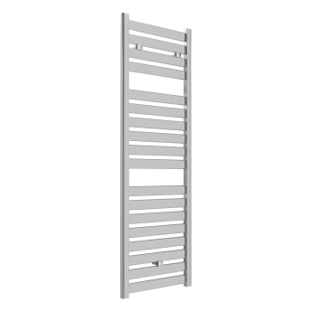 Signature Astor Flat Panel Heated Towel Rail 1420mm H x 500mm W - Chrome | Product Image