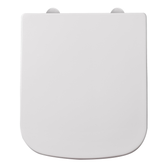 Signature Aztec Rimless Comfort Height Open Back Close Coupled Toilet (inc Soft Close Seat) | Product Image