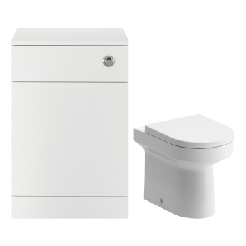 Signature Babylon Rimless Complete Back to Wall Toilet with Skyline WC Unit and Cistern | Product Image