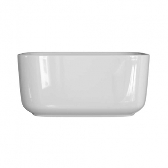 Signature Allure Deep Countertop Basin 420mm Wide 0 Tap Hole - White