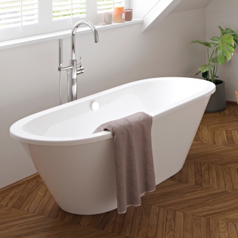 Signature Dorchester Double Ended Freestanding Bath 1700mm x 755mm 0 Tap Hole | Product Image
