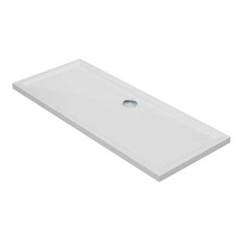 Signature Boundary Rectangular Stone Resin Shower Tray 1600mm x 800mm (inc Waste) | Product Image