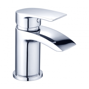 Signature Calibre Cloakroom Basin Mixer Tap Single Handle with Waste - Chrome