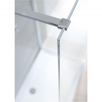 Lakes Cannes Walk-In Shower Panel 400mm Wide - 8mm Glass