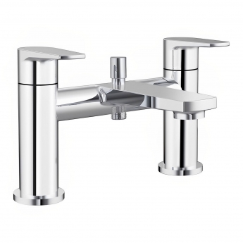 Signature Spectacle Bath Shower Mixer Tap with Shower Kit and Bracket - Chrome