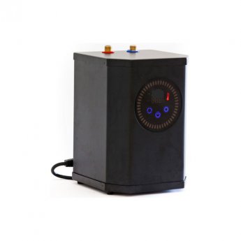 Prima 3 in 1 Hot Kitchen Sink Mixer Tap - Matt Black