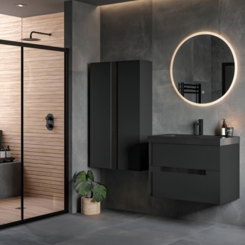 Signature Diversity 350mm Wall Hung 1-Door Tall Storage Unit