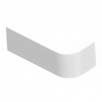 Signature Boost J-Shape Acrylic Corner Bath Panel - 1700mm x 725mm (Cut to size by installer)