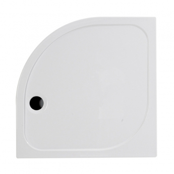 Signature Deluxe Offset Quadrant Shower Tray with Waste 1000mm x 800mm - Left Handed