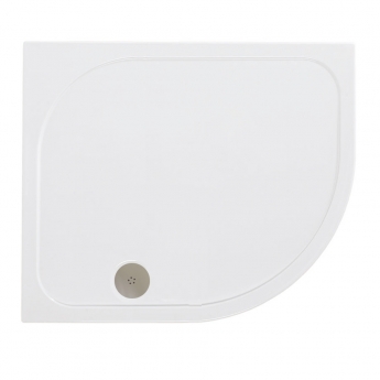 Signature Deluxe 45mm Stone Resin Offset Quadrant Shower Tray