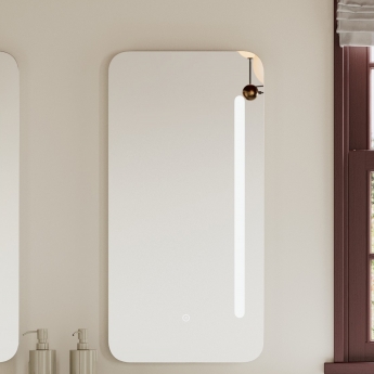 Signature Diego Oblong LED Bathroom Mirror 800mm H x 400mm W