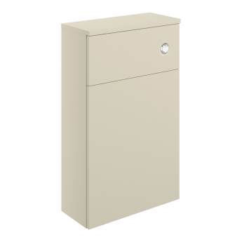 Signature Diversity Back to Wall WC Toilet Unit 500mm Wide - Matt Cotton/Oak Effect