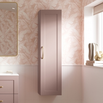 Signature Duke 350mm Wall Hung 1-Door Tall Storage Unit