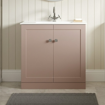 Signature Duke 810mm 2-Door Floor Standing Vanity Unit