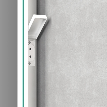 Signature Emma Front-Lit LED Bathroom Mirror with Demister Pad 700mm H x 500mm W | Product Image