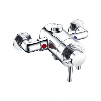 Signature Thermostatic Exposed Shower Valve 1 Outlet - Stainless Steel